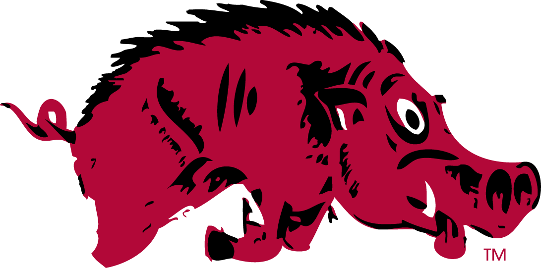 Arkansas Razorbacks 1931-1937 Primary Logo iron on paper